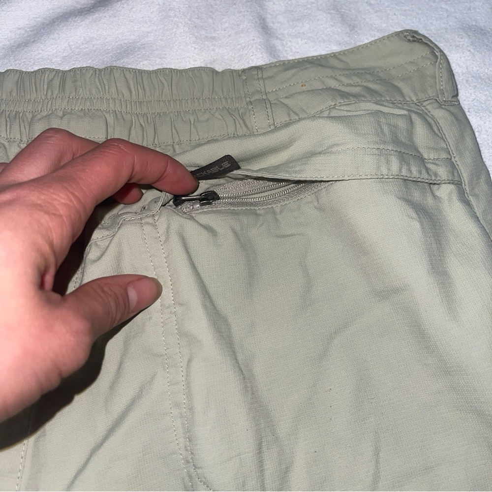 Columbia Insect Blocker Hiking Pants Women’s 4 Regular Khaki Outdoor Travel - Picture 13 of 16
